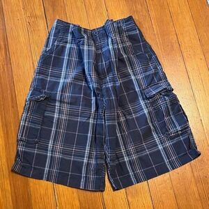Beverly-hills-polo-club Men's Navy and Blue Shorts